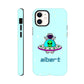Astronauts friend Custom case | Tough Phone Case 360° Wrapped