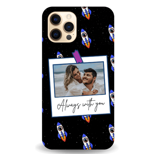 Personalised Photo On Space iPhone Case